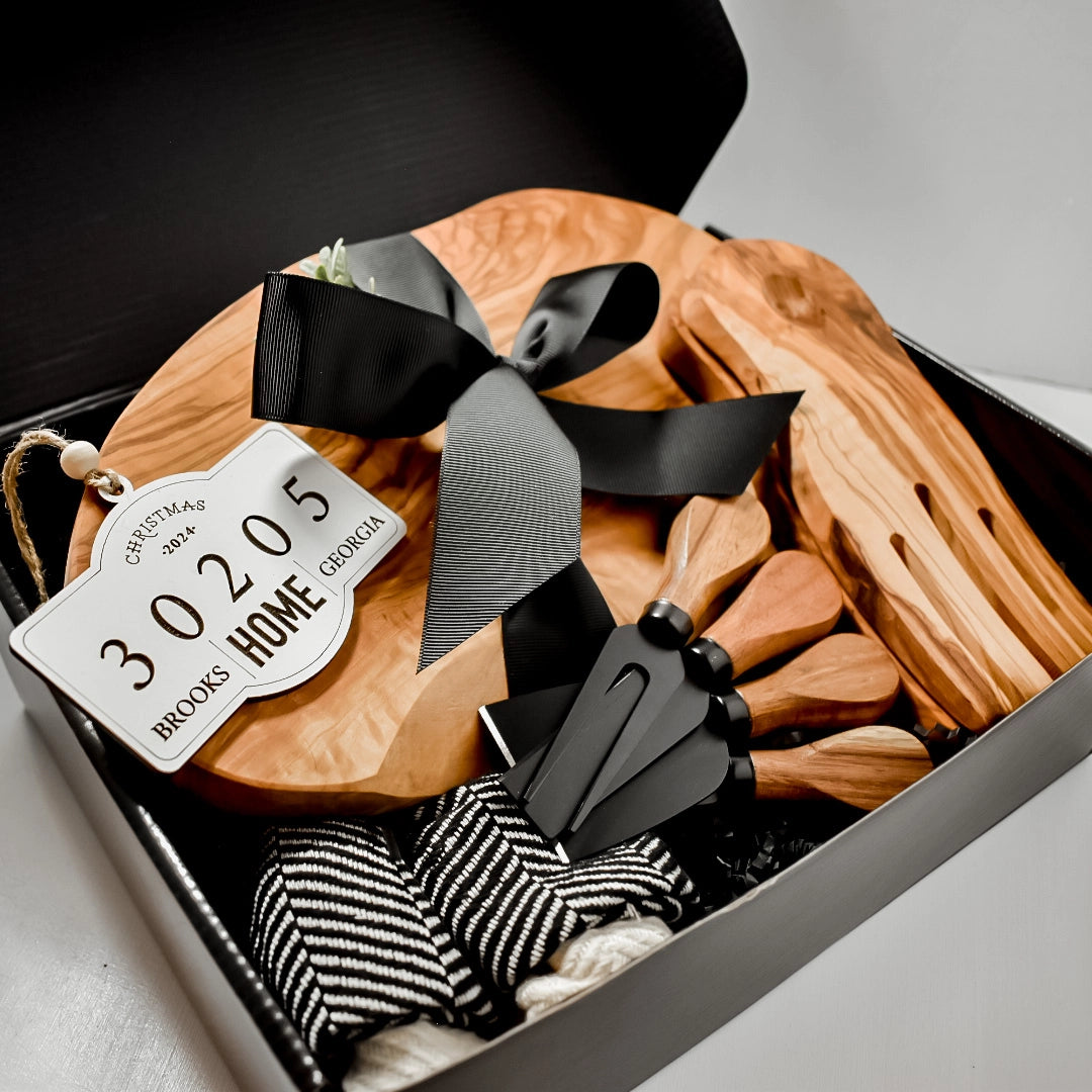 Luxury Gift Box- Olive Wood Deluxe