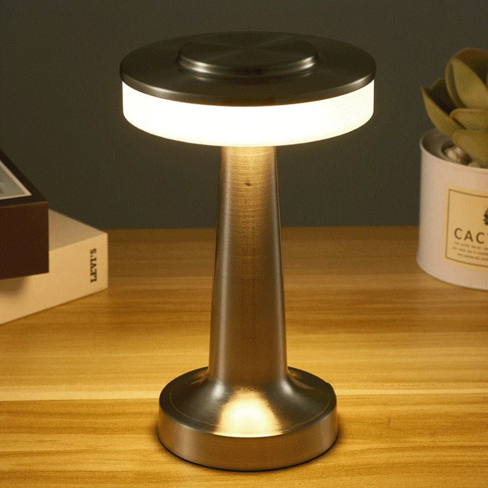 Chrome Table Lamp