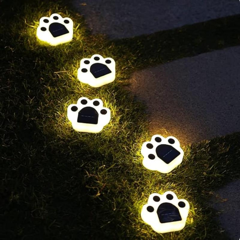 Solar Paw Lights 8-Piece Set