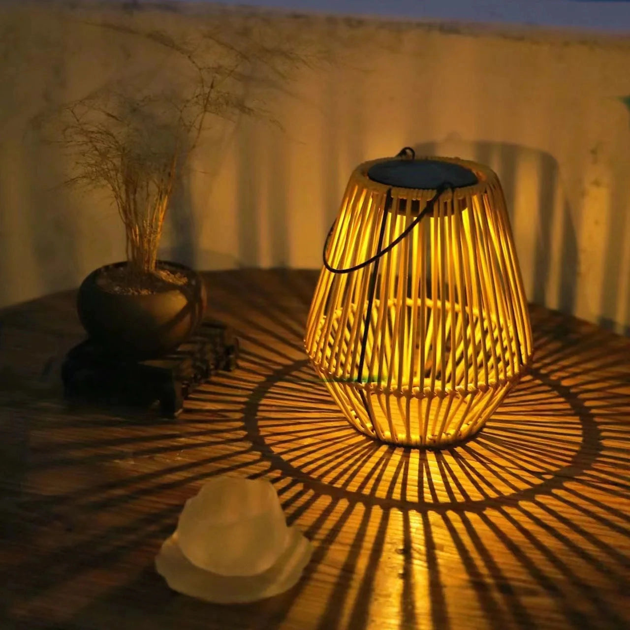 Solar Woven Lantern