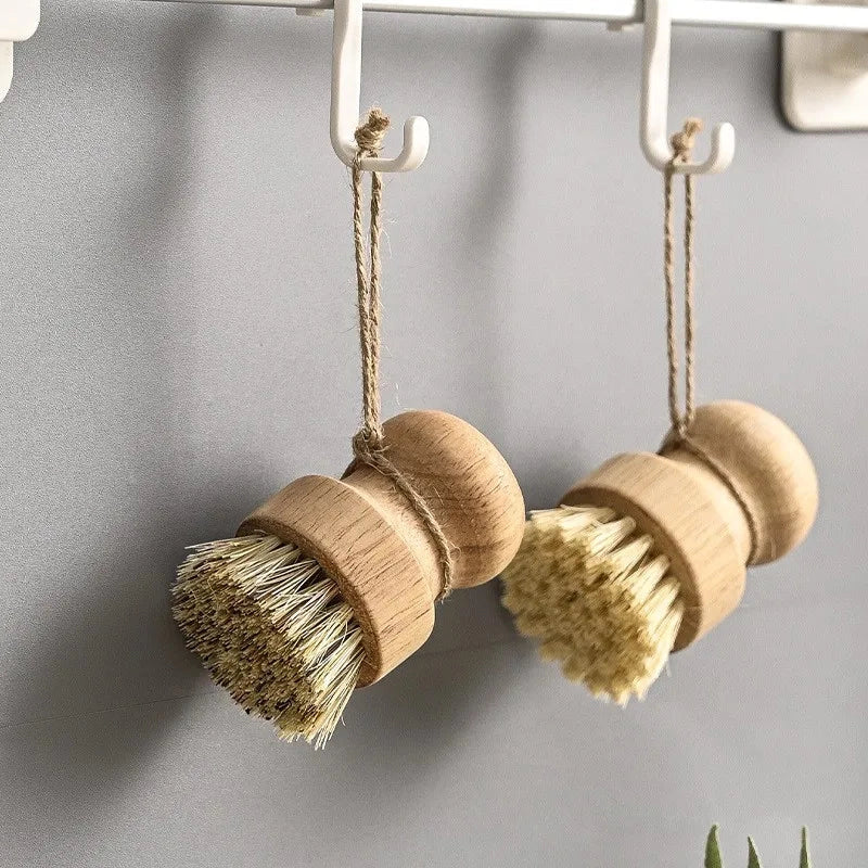 Eco-Friendly 3-Piece Cleaning Brush Set