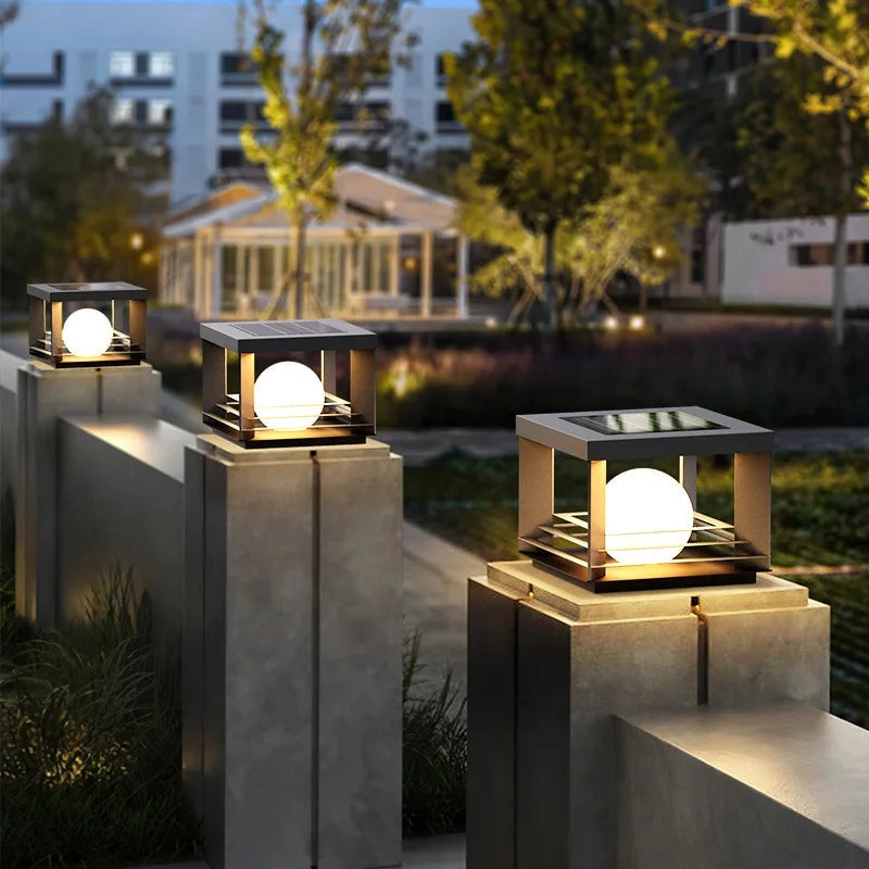 Solar Pillar Lamp