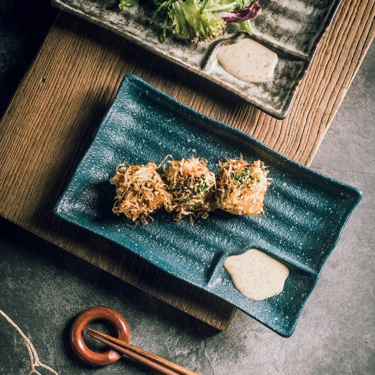 Artisan Ceramic Sushi Plates