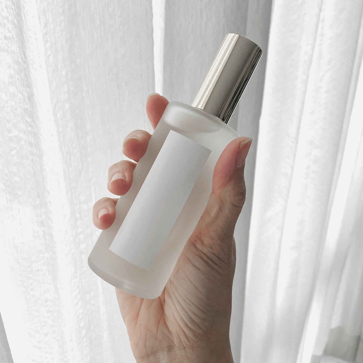 Room & Linen Spray Silver | Glass in Gift Box, Private Label