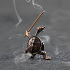 Brass Turtle Incense Holder