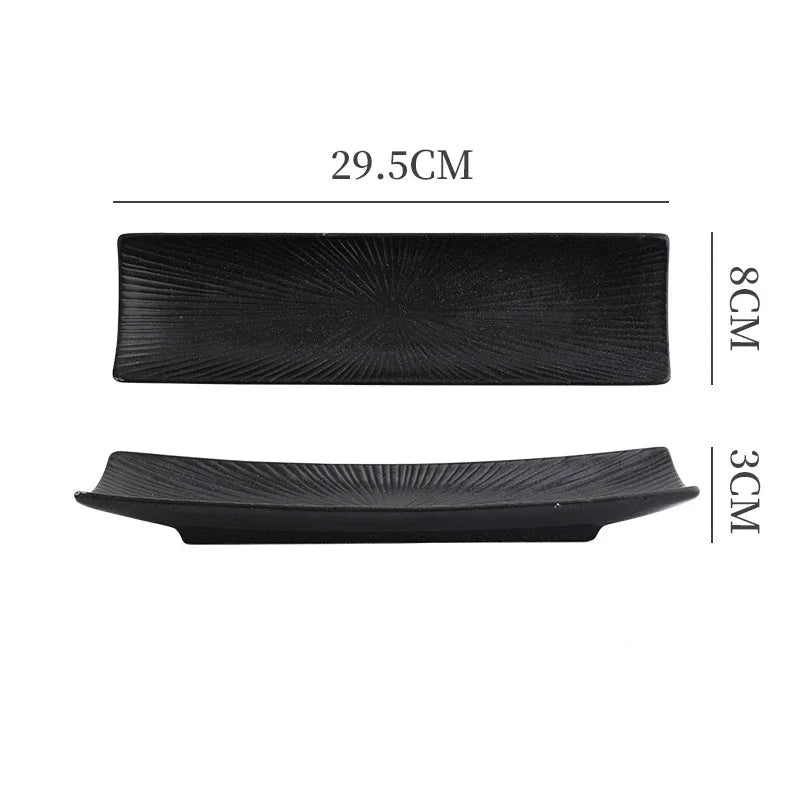 Minimalist Sushi Plates