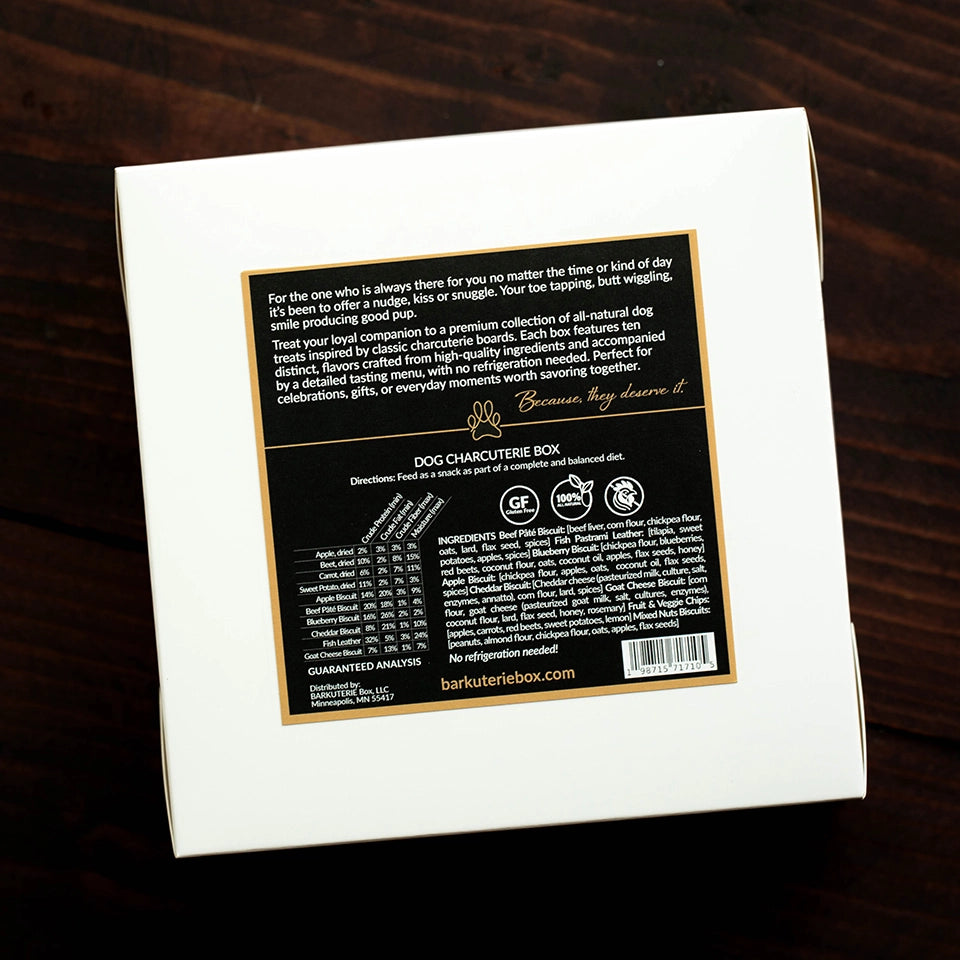 Charcuterie Dog Treat Box