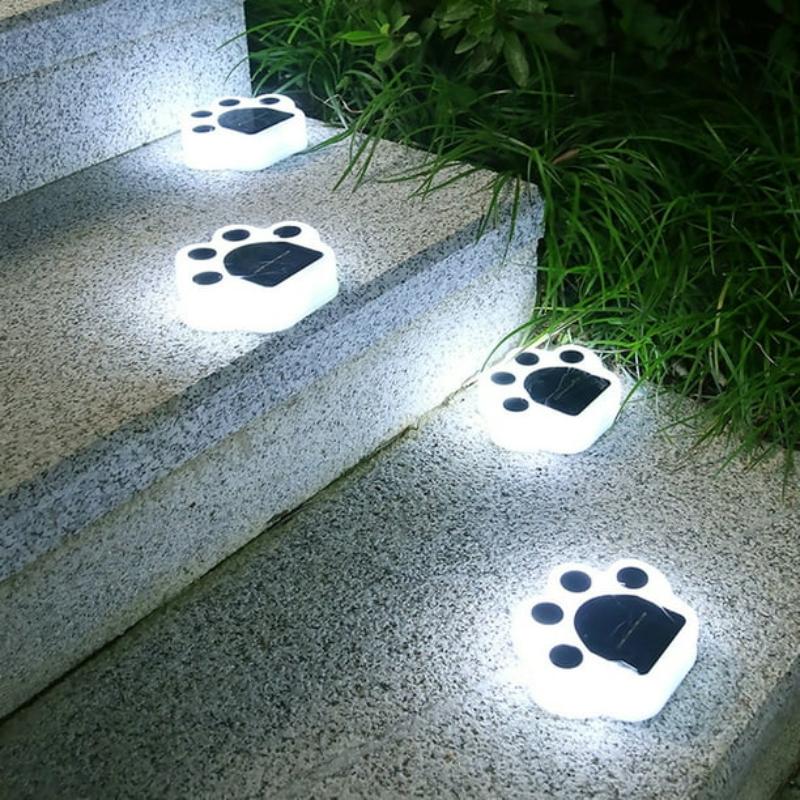 Solar Paw Lights 8-Piece Set