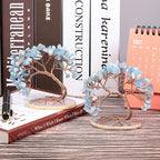 Aquamarine Stone Tree