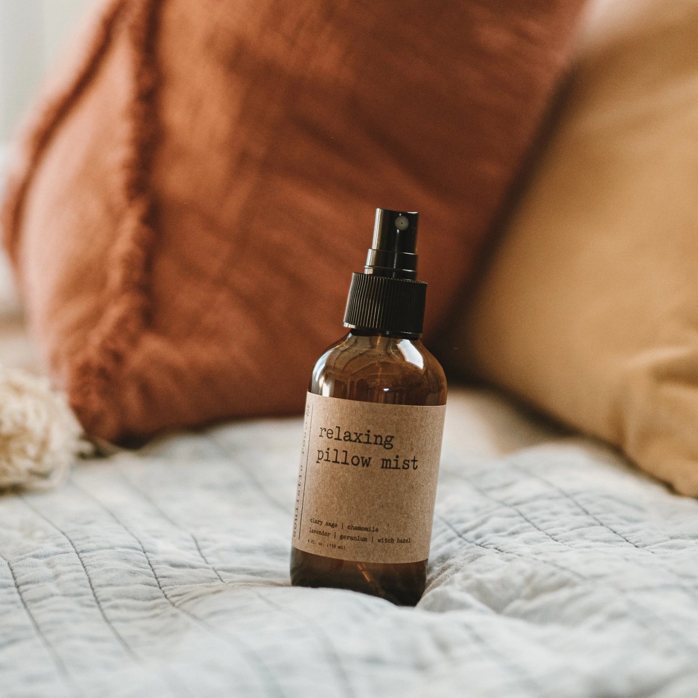 Relaxing Pillow Spray | Sleep & Linen Spray w/ Essential Oil
