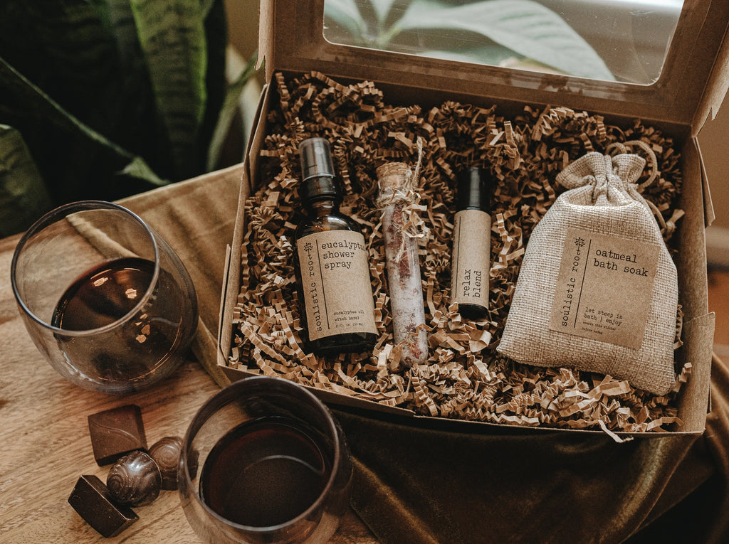 Relaxing Gift Set | Shower Spray + Relax + Oatmeal + Tube