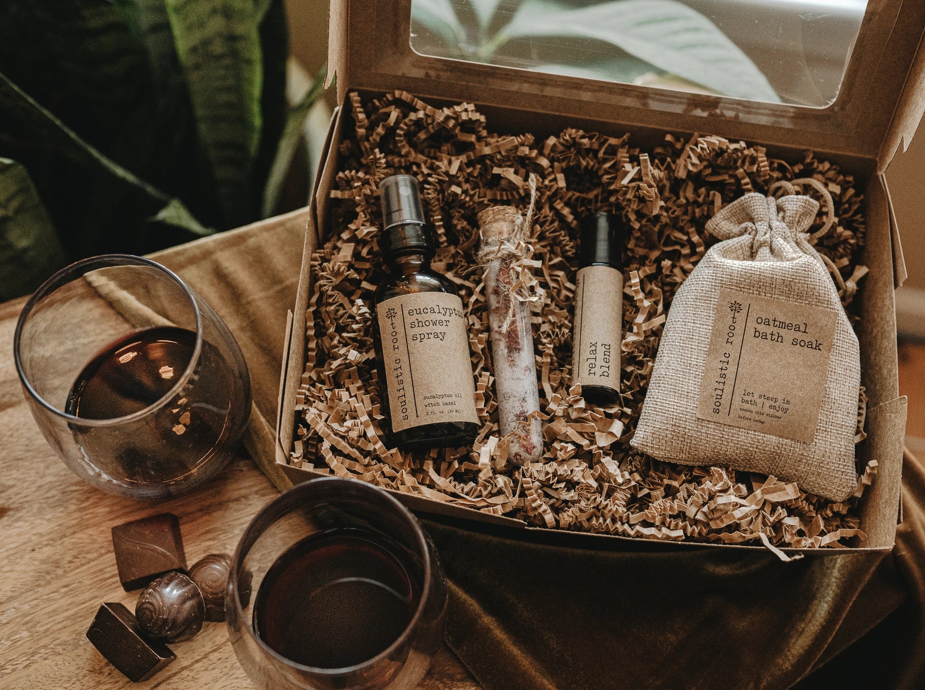 Relaxing Gift Set | Shower Spray + Relax + Oatmeal + Tube