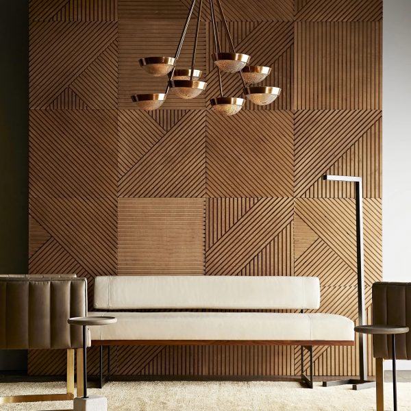 3D Wood Wall Panels 4-Piece Set