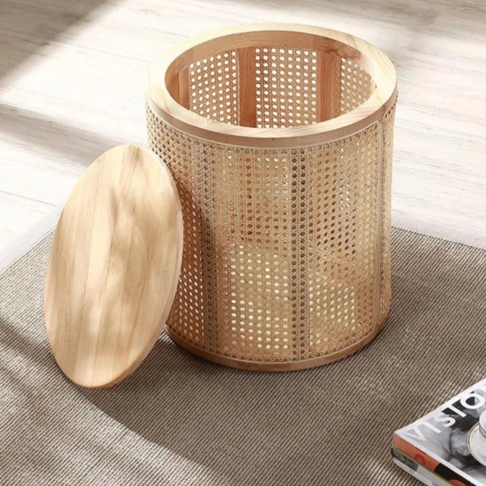 Storage Wooden Side Table