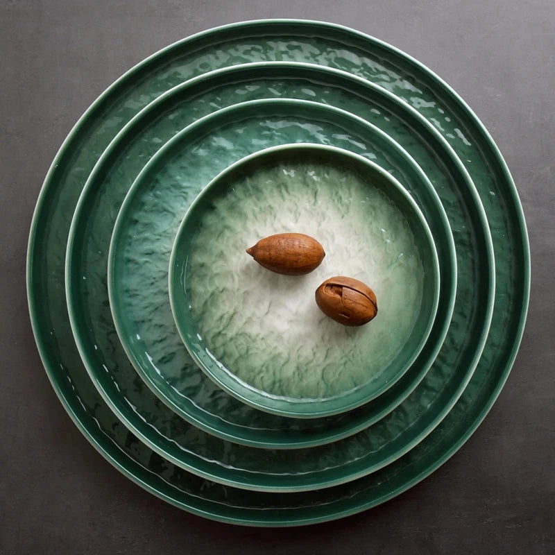 Emerald Gradient Plate