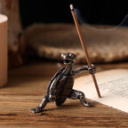 Brass Turtle Incense Holder