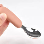 Silicone Crab Plate with Cutlery