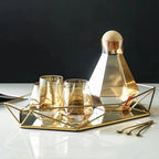 Polygon Glass Tray