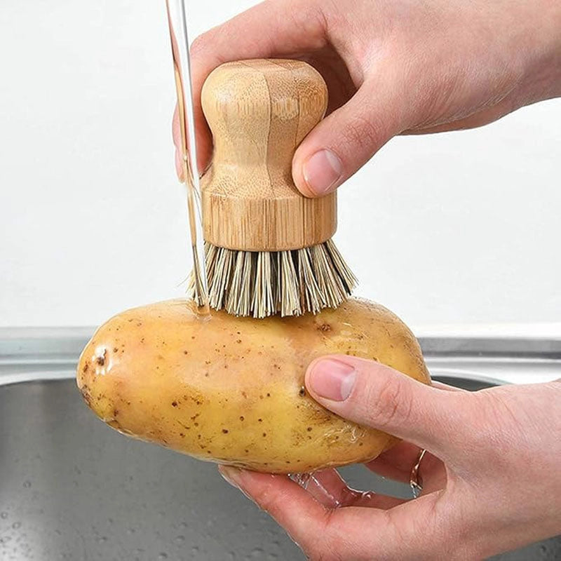 Eco-Friendly 3-Piece Cleaning Brush Set