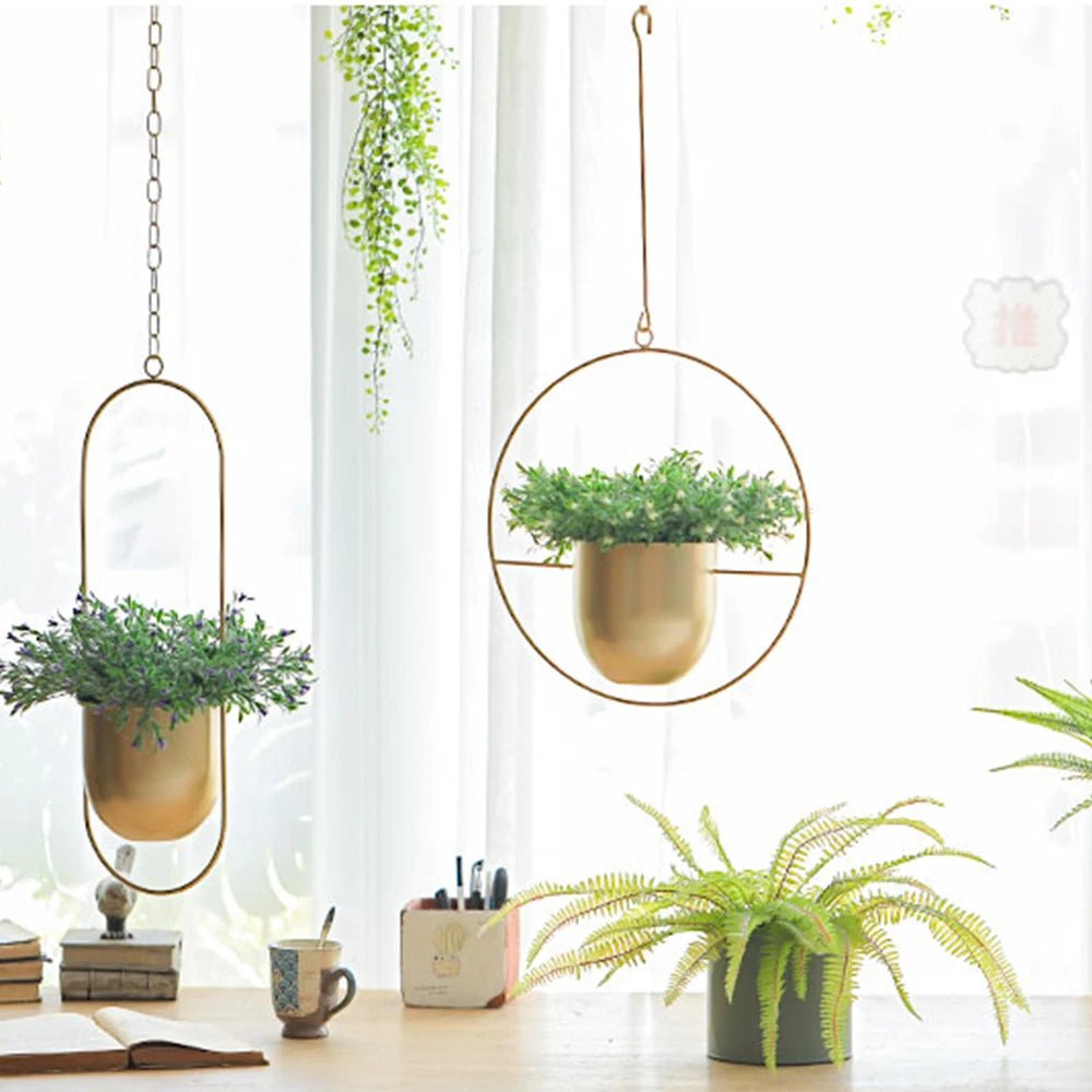 Halo Hanging Plant Pot
