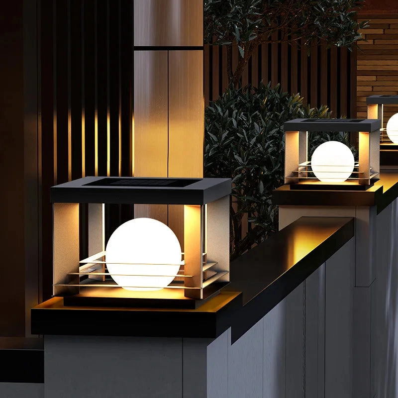 Solar Pillar Lamp