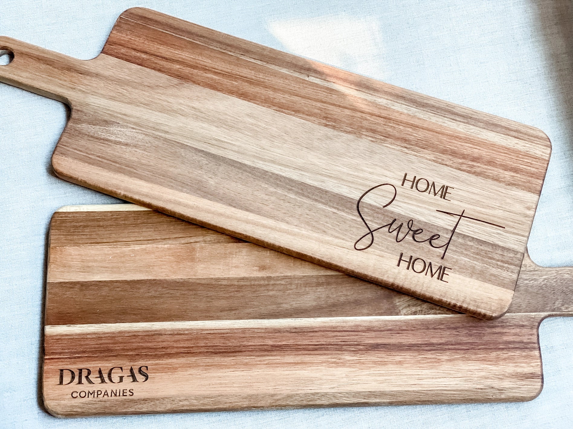 Home Sweet Home Acacia Board Gift Set