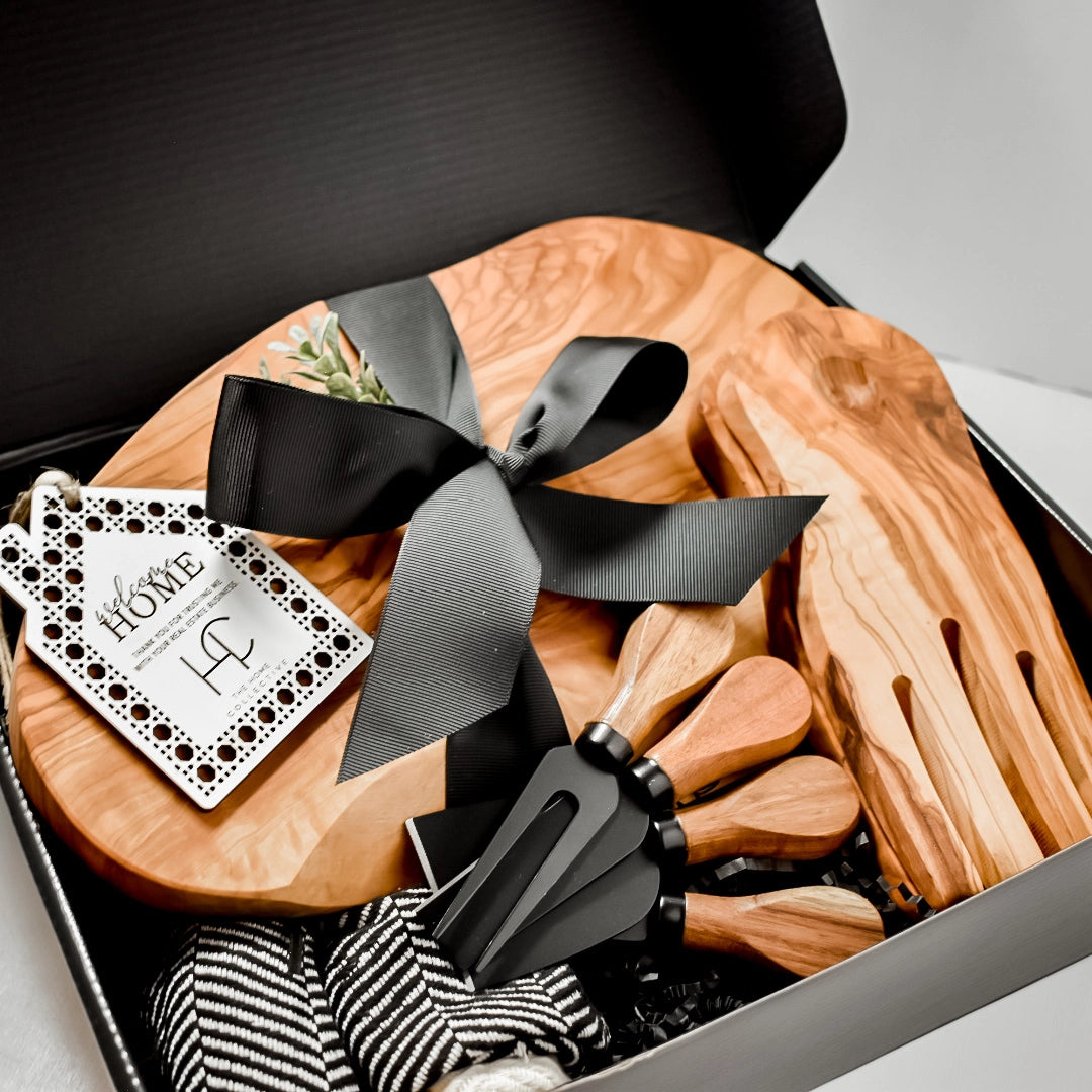 Luxury Gift Box- Olive Wood Deluxe