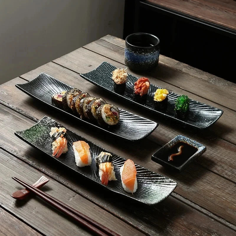 Minimalist Sushi Plates
