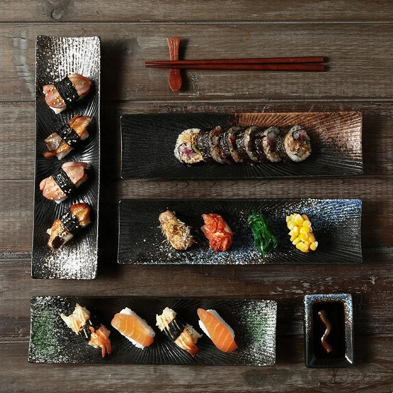 Minimalist Sushi Plates