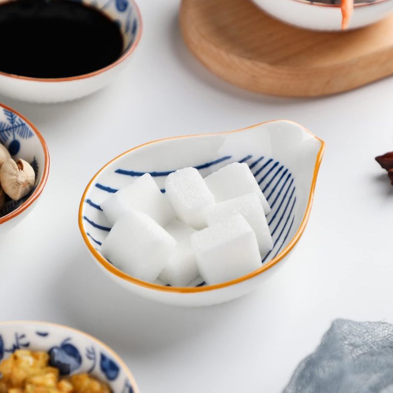 Coastal Dip Dishes 4-Piece Sets