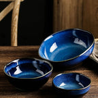 Kobe Blue Ceramic Bowl