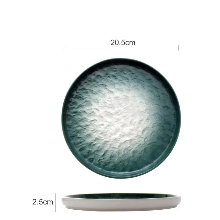 Emerald Gradient Plate