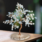 Aquamarine Stone Tree
