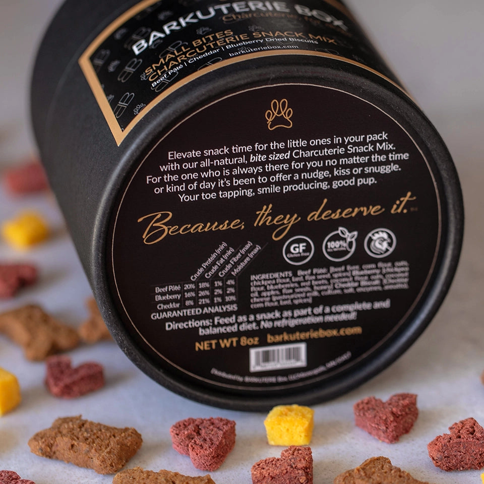 Charcuterie/Barkcuterie Dog Treat Canisters