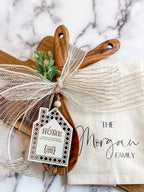 Personalized Housewarming Gift-Acacia Board Set