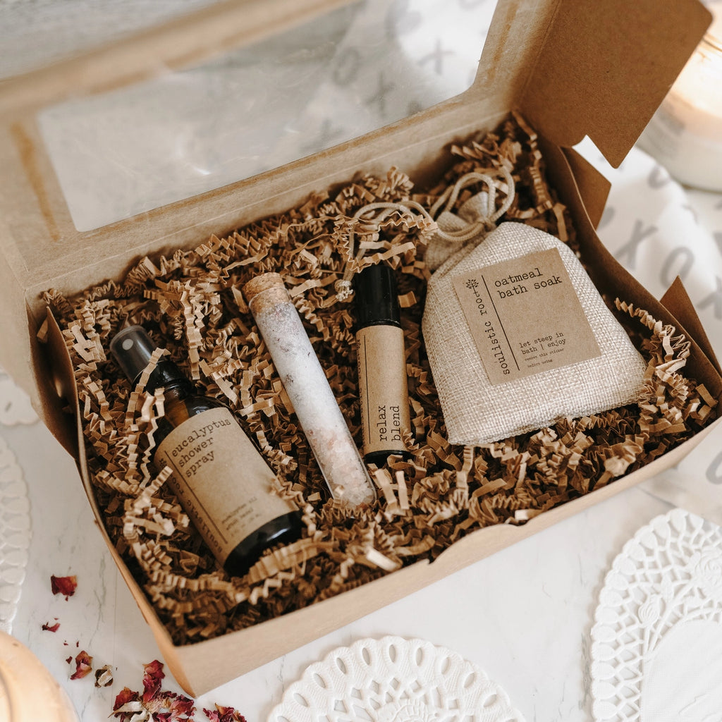 Relaxing Gift Set | Shower Spray + Relax + Oatmeal + Tube