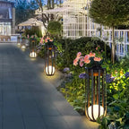 Solar Flower Stand Light