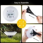 Solar Outdoor Pathway 4-Piece Lights