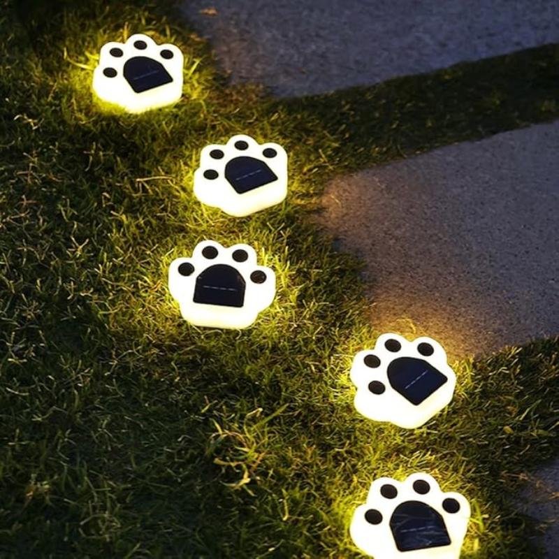 Solar Paw Lights 8-Piece Set