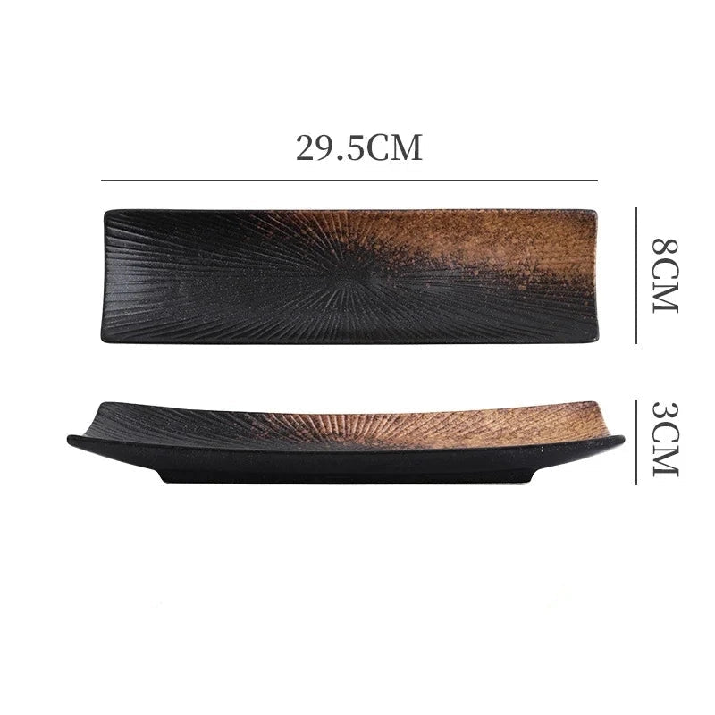 Minimalist Sushi Plates